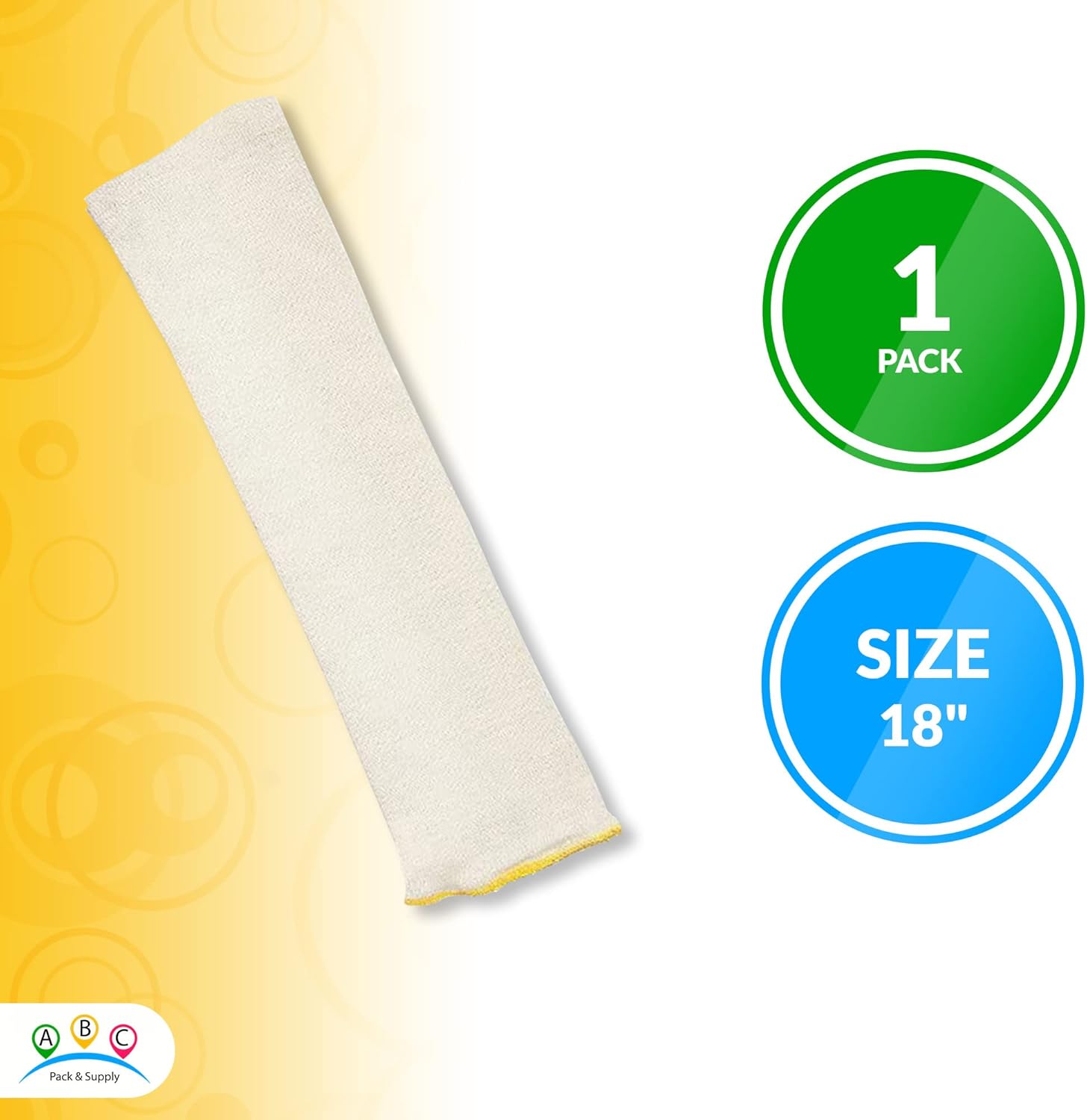 ABC Kevlar Sleeves. Cut Resistant String-Knit Style Sleeves. Slash Resistant Safety Protective Arm Sleeves