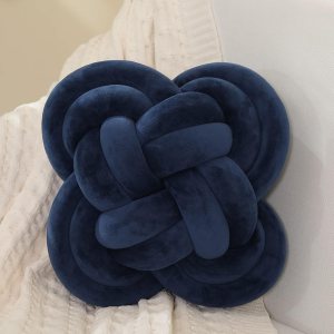 Bola de almohada de nudo suave, almohadas estéticas de nudo, almohadas decorativas, almohada redonda hecha a mano para decoración del hogar (12.5 Bola de almohada de nudo suave, almohadas estéticas de nudo, almohadas decorativas, almohada redonda hecha a mano para decoración del hogar (12.5