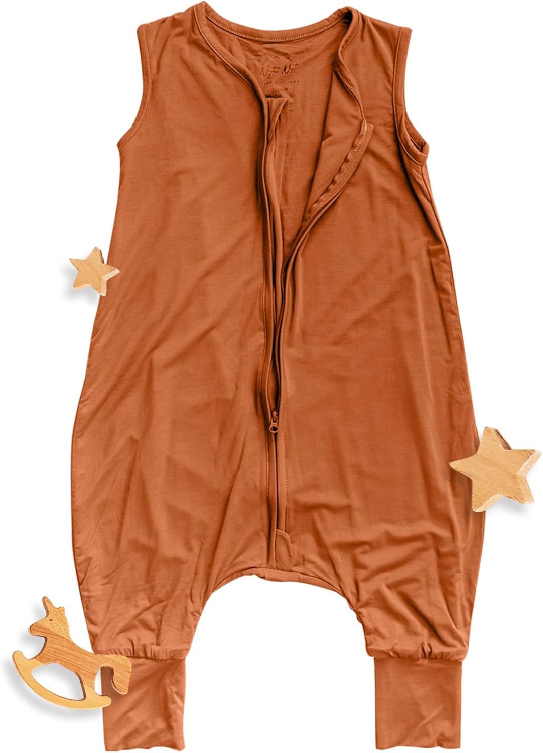 0.5 TOG – Saco de dormir sin mangas, suave para bebés y niños pequeños