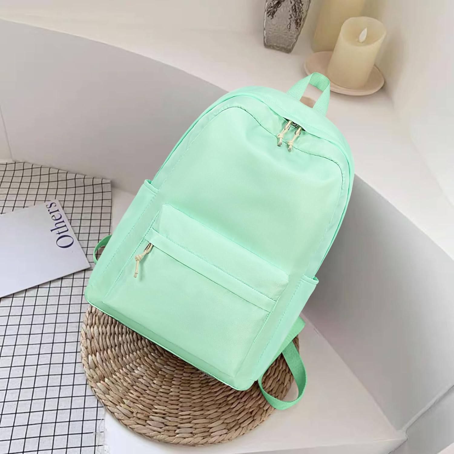 Mochila escolar para adolescentes, niñas, mujeres, mochila para laptop, mochila universitaria, escuela secundaria, viajes, trabajo, viajeros,