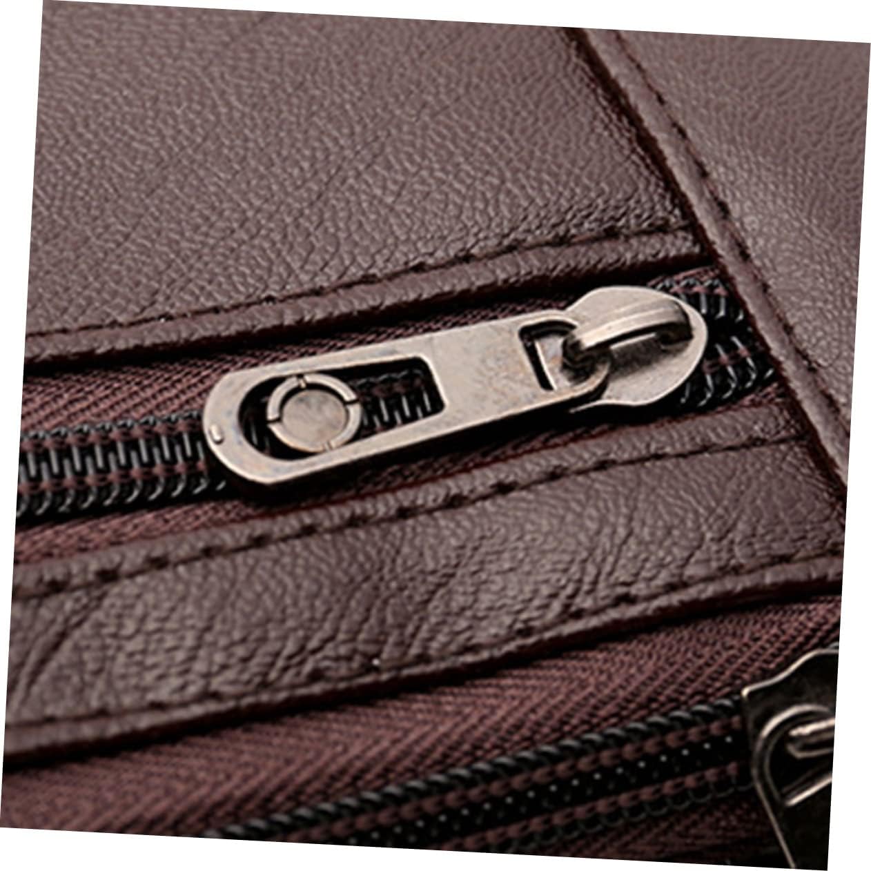 SHLKNKLE Bolsa de bolsillo con múltiples bolsillos para smartphone, bolsa de cintura deportiva para correr, monedero pequeño, cartera para hombre,