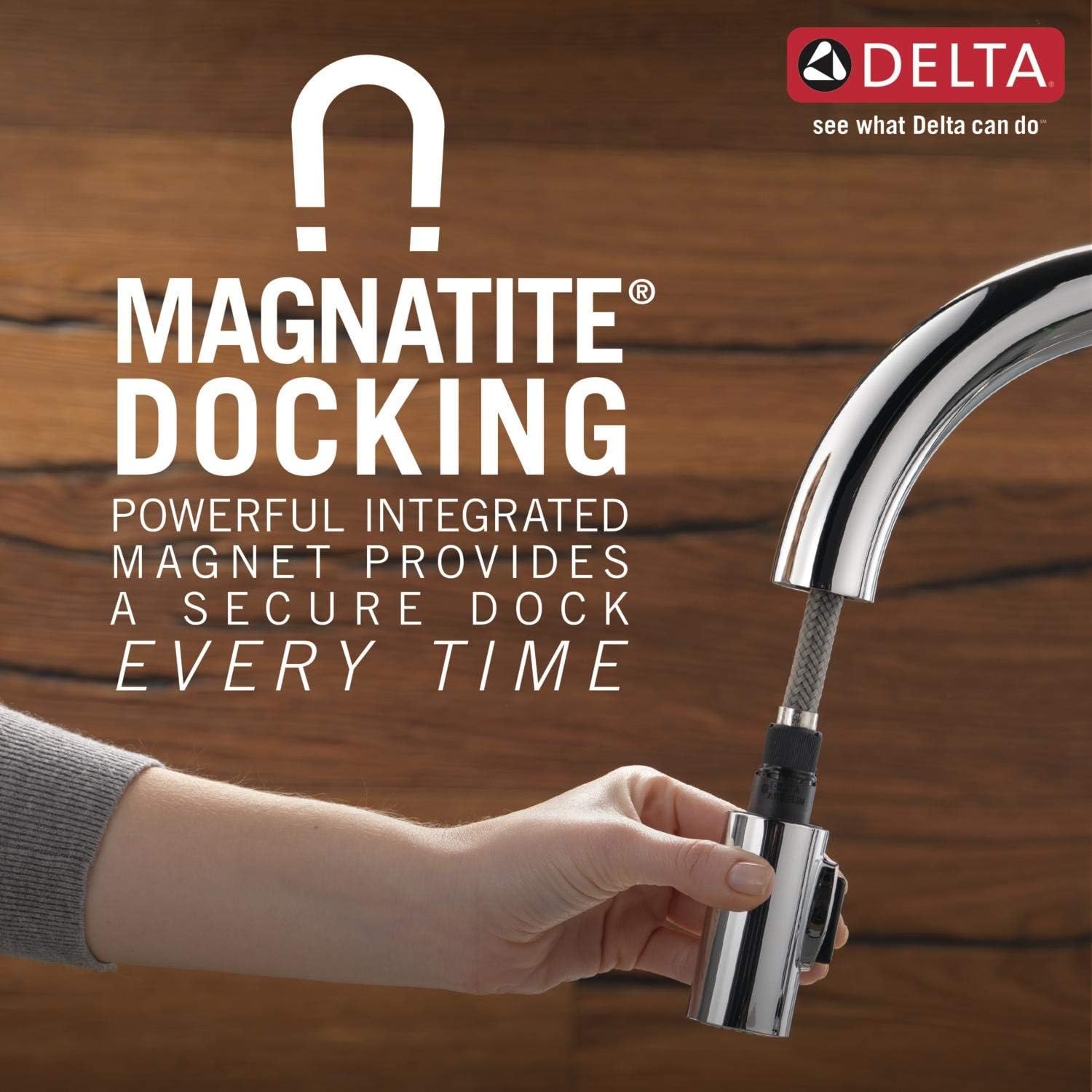 Delta Faucet Cassidy – Grifo de barra de bronce aceitado, grifo de fregadero de barra de un solo agujero, grifos de barra húmeda con rociador