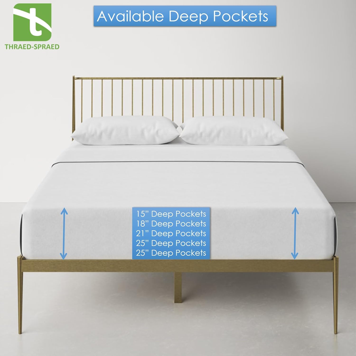 Juego de sábanas tamaño King con cabeza dividida para cama ajustable, juego de sábanas de 1000 hilos tamaño King con parte superior media dividida,