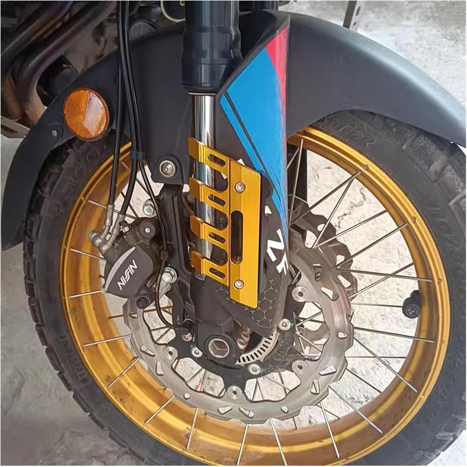 Para Benelli para TRK 502C para TRK502C 251 752S Guardabarros de motocicleta Protector de horquilla delantera Bloque de guardabarros delantero