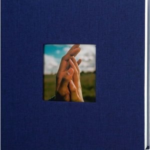 Álbum de fotos autoadhesivo con ventana de visualización de imágenes, álbum de recortes de bricolaje para imagen de 4 x 6, 5 x 7, 8 x 10, 40 páginas Álbum de fotos autoadhesivo con ventana de visualización de imágenes, álbum de recortes de bricolaje para imagen de 4 x 6, 5 x 7, 8 x 10, 40 páginas