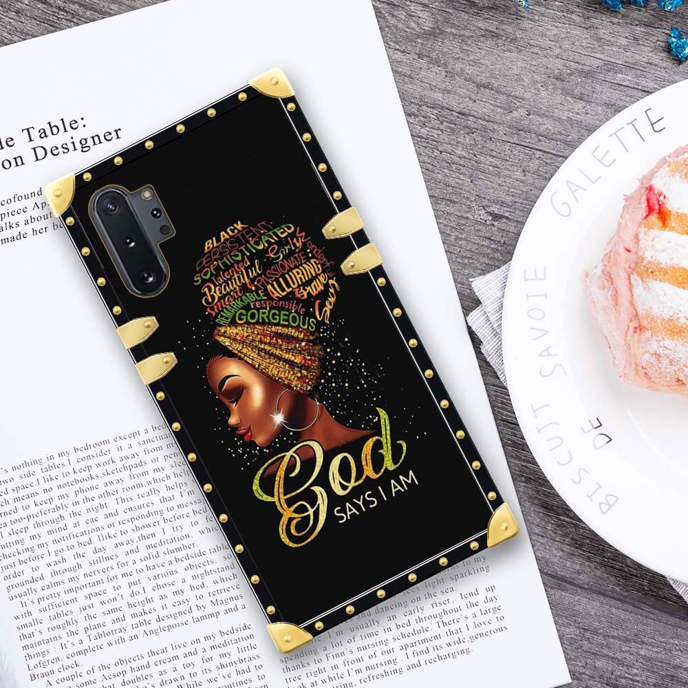 Funda compatible con Samsung Galaxy Note 10 Plus, hermosa funda dorada para niñas y mujeres, funda decorativa de lujo, de poliuretano termoplástico