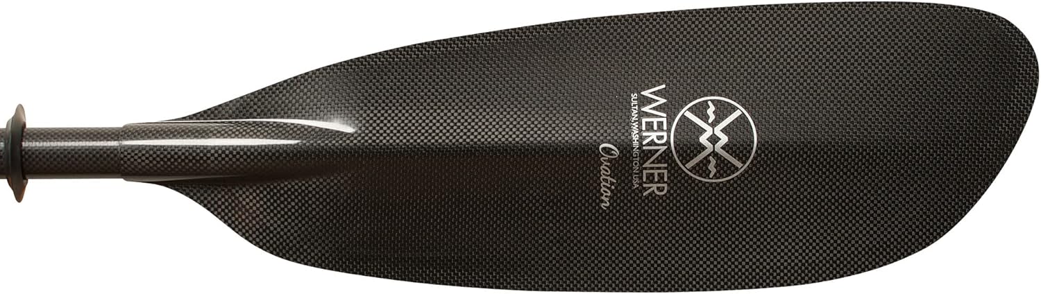 Werner Ovation Carbon Bent Shaft Kayak Paddle