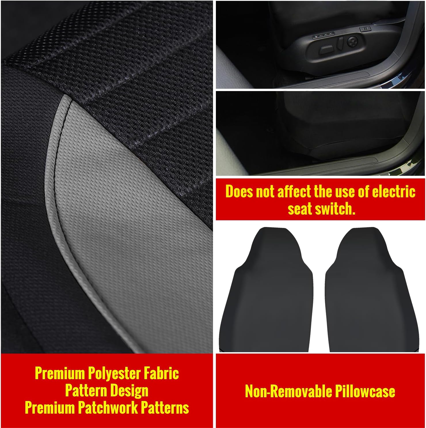 AUTOYOUTH Fundas de asiento de automóvil  La funda de asiento de cubo logra la combinación perfecta de estilo y protección con fundas de asiento de