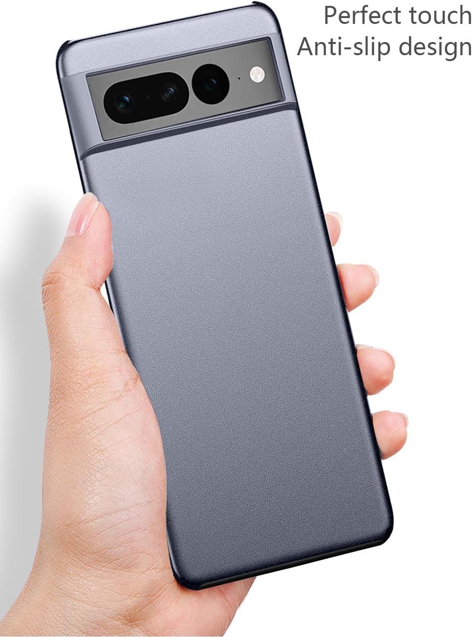 Bastmei Funda para Google Pixel 7 Pro 5G (2022), extremadamente ligera, ultra ligera, súper delgada, protección de cámara, carcasa de PC dura para