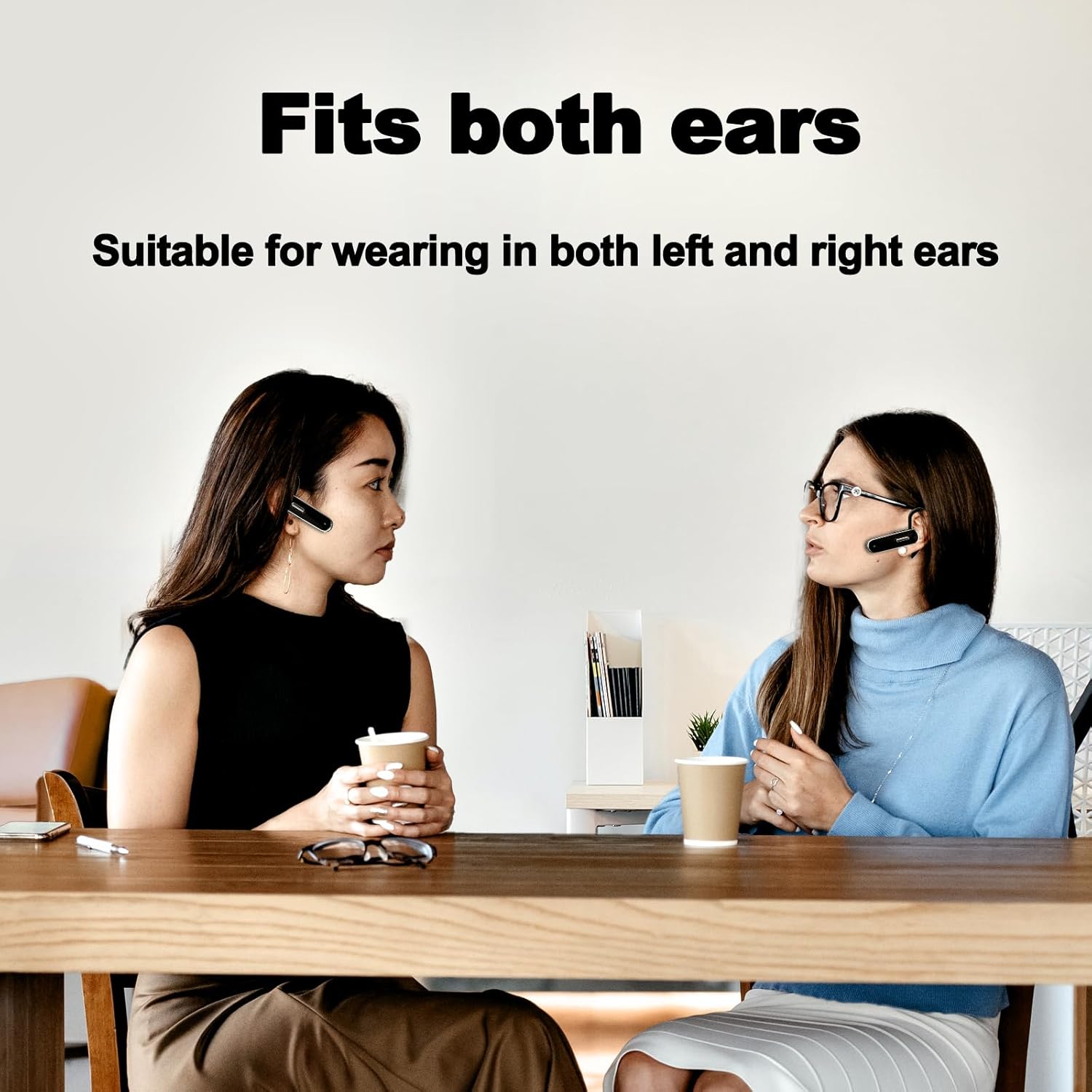 DTALL Auriculares Bluetooth, V5.1 Auriculares inalámbricos ultraligeros para teléfonos celulares con pantalla de batería, estuche de carga de 96