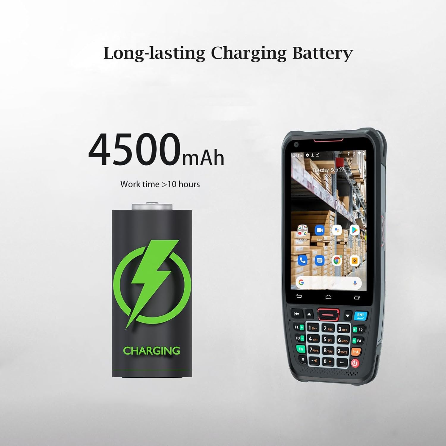 Nuevo escáner de código de barras Android actualizado, Bix 2D 1D resistente PDA Android, escáner QR de inventario de 4 pulgadas, computadora móvil