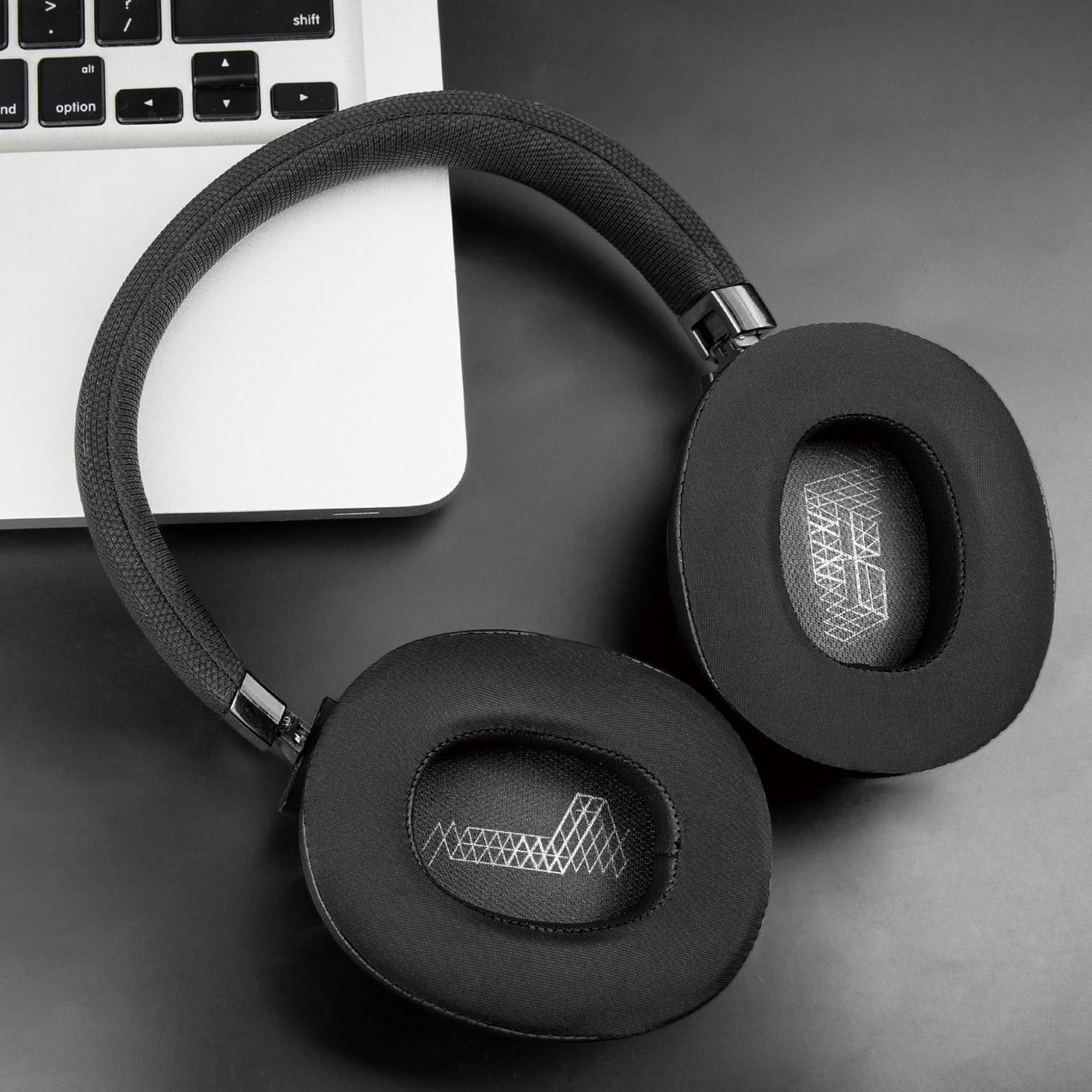 SOULWIT Almohadillas de repuesto de gel refrescante para JBL E65 (E65BT E65BTNC)Live 650 (650NC 650BTNC)Live 660 (660NC 660BTNC)Duet NC sobre la
