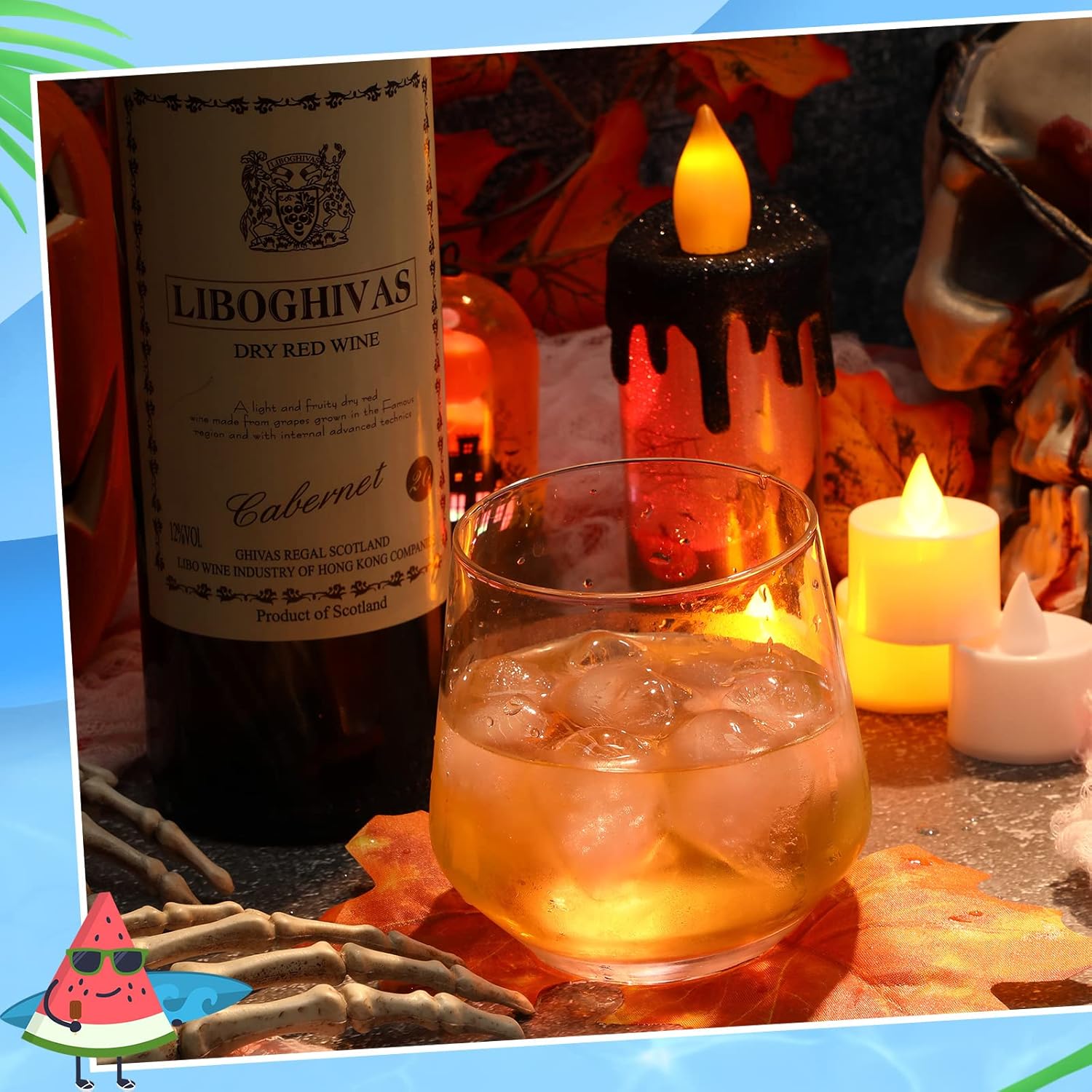 Hoolerry Paquete de 2 moldes para cubitos de hielo de calavera de silicona, molde flexible para cubitos de hielo de calavera para hornear whisky,