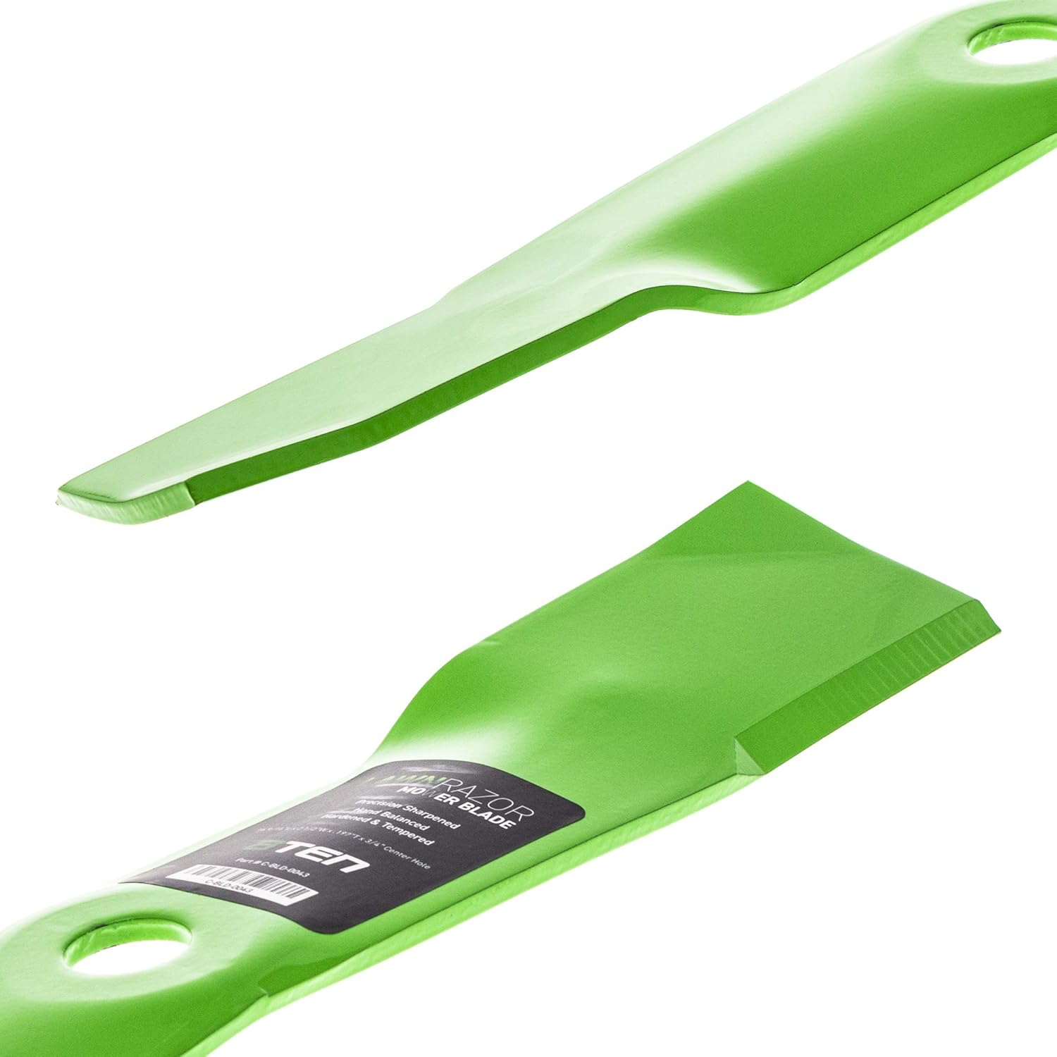 8TEN LawnRazor – Juego de cuchillas para John Deere Scotts F510 GT242 de 48 pulgadas M113517 M114581 M115328 M115495 (alta elevación)