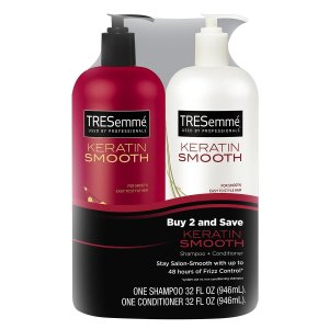 Tresemme Champú suave de queratina de 32 onzas líquidas y acondicionador de 32 onzas líquidas Tresemme Champú suave de queratina de 32 onzas líquidas y acondicionador de 32 onzas líquidas