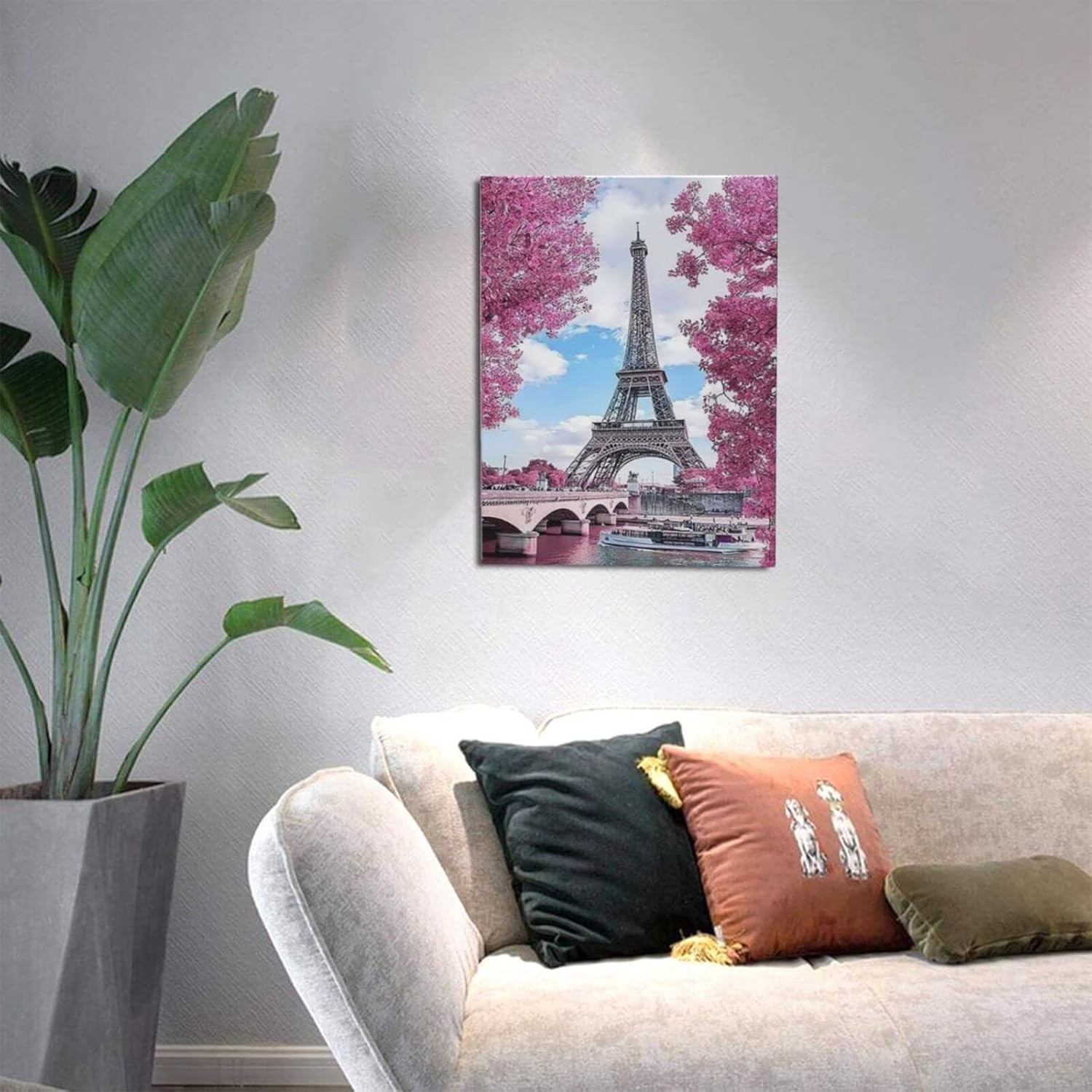 Arte de pared de la Torre Eiffel de París, cuadros de París, decoración de pared de la Torre Eiffel de París, lienzo impreso, arte moderno para