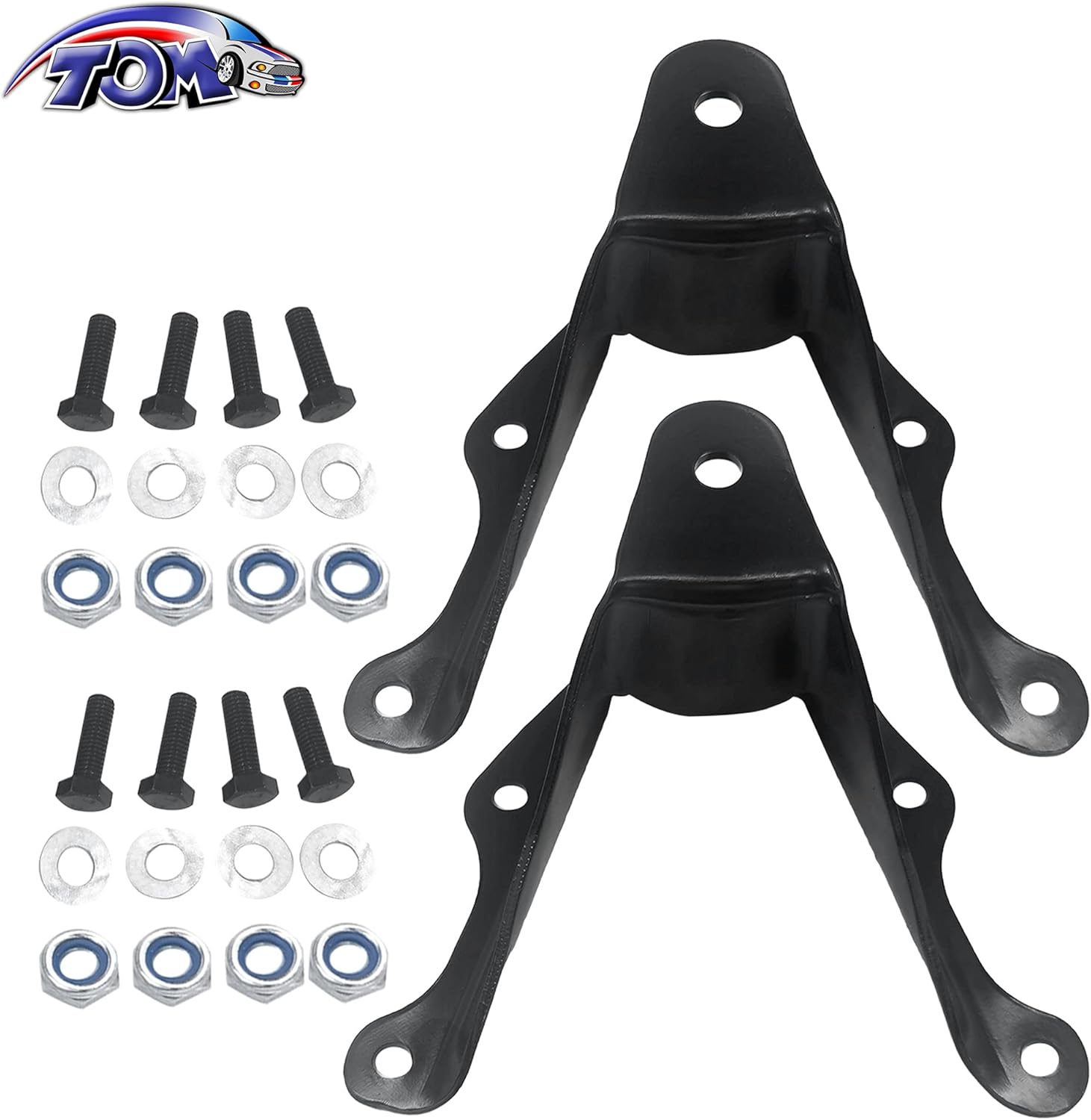 TOM – 2 piezas de soporte de suspensión delantera con resorte de hoja trasera para 1986-1997 para Ford Ranger para Mazda Serie B 722-011