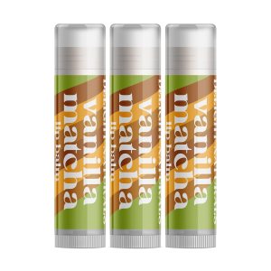 Delight Naturals Bálsamo labial Vanilla Matcha – Juego de tres Delight Naturals Bálsamo labial Vanilla Matcha – Juego de tres