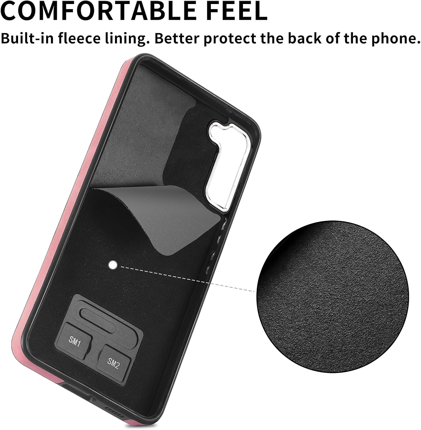 Asuwish Funda tipo cartera compatible con Samsung Galaxy S22 5G y protector de pantalla de vidrio templado, soporte para tarjetas, soporte