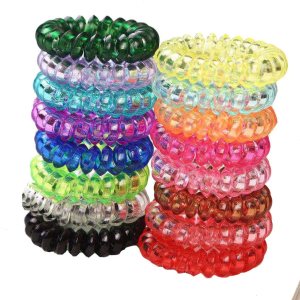 Cuerdas de pelo pequeñas de 0.8 in para niñas, bandas elásticas coloridas para el cabello, para coleta, accesorios para el cabello (mezcla de Cuerdas de pelo pequeñas de 0.8 in para niñas, bandas elásticas coloridas para el cabello, para coleta, accesorios para el cabello (mezcla de