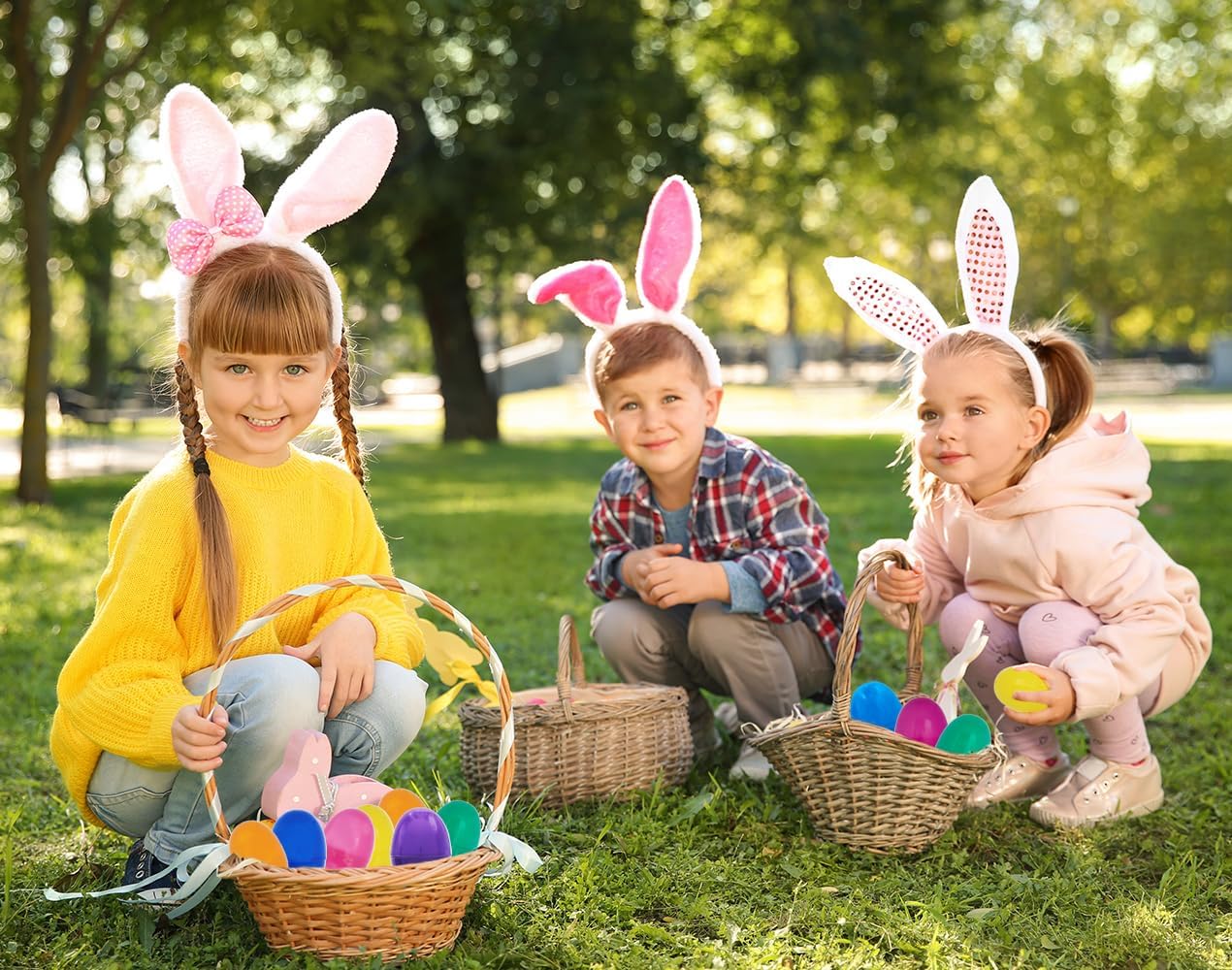 The Dreidel Company – Huevos de Pascua de plástico rellenables a granel, colores surtido perfectos para caza de huevos de Pascua, huevos de