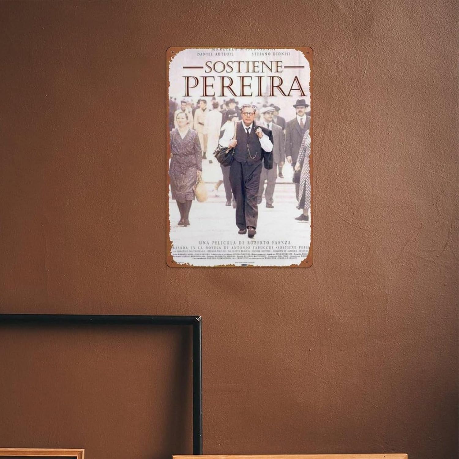 Pereira Declares Poster Bar Club Man Cave Living Room Kitchen Garage Bathroom Home Art Wall Decoration Plaque, 8Inch X 12Inch