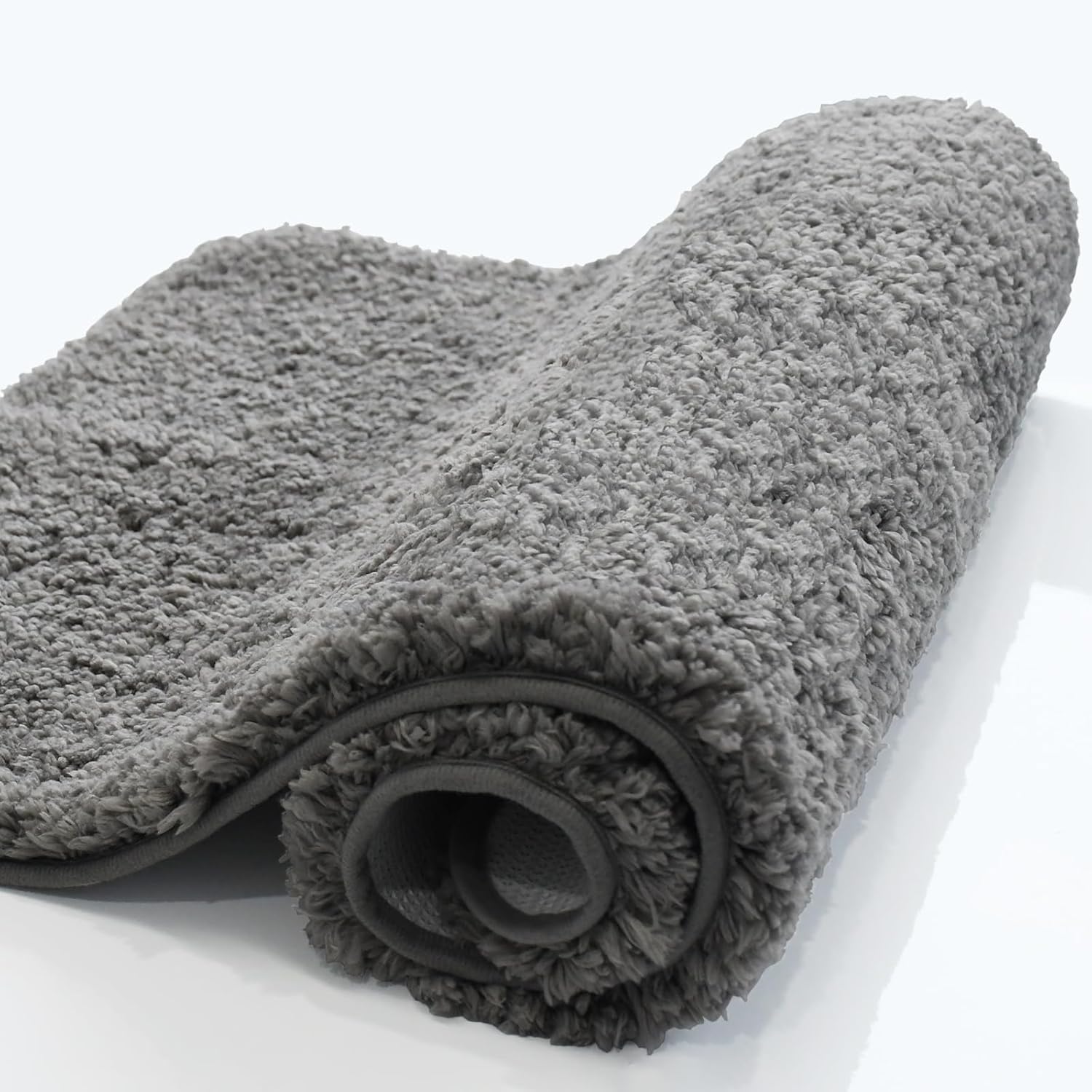 Juego de alfombras de baño de 3 piezas, alfombras de baño suaves y absorbentes, alfombra de baño de contorno en forma de U con respaldo de goma