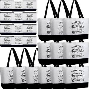 32 piezas inspiradoras bolsa de lona con cremallera reutilizable motivacional bolsa de maquillaje conjunto para mujeres, amigas compañeras de trabajo 32 piezas inspiradoras bolsa de lona con cremallera reutilizable motivacional bolsa de maquillaje conjunto para mujeres, amigas compañeras de trabajo