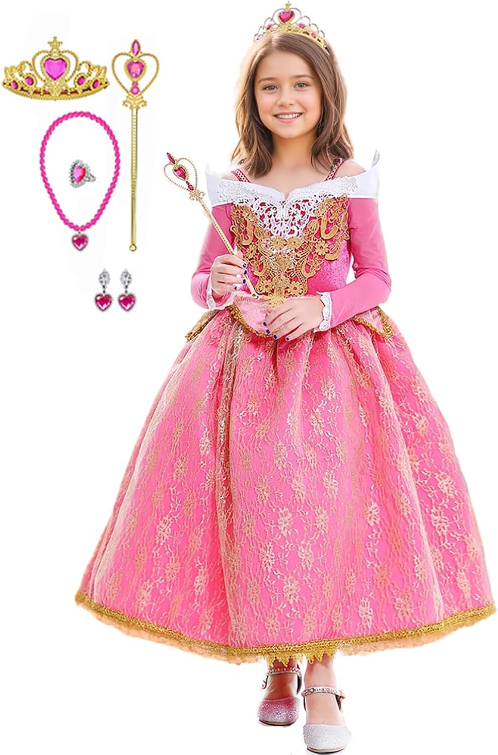 Vestido de Cenicienta Disfraz de Princesa Vestido de Fiesta de Halloween Azul