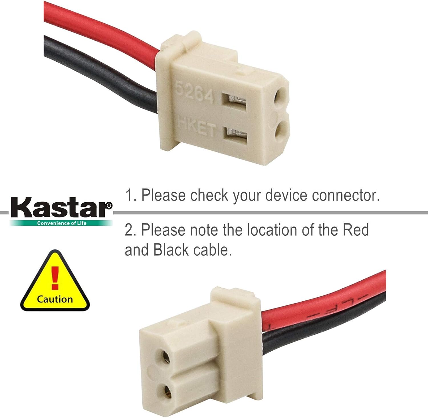 Kastar Paquete de 6 baterías inalámbricas BT183482  BT283482 Ni-MH 2.4V 600 mAh repuesto para Vtech LS6475-3 Vtech DS6401 DS6421 DS6422 DS6472