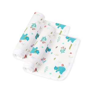 RUILI Cambiador de pañales impermeable para bebé, algodón suave reutilizable, tapete cambiador absorbente portátil para niñas, niños y mujeres RUILI Cambiador de pañales impermeable para bebé, algodón suave reutilizable, tapete cambiador absorbente portátil para niñas, niños y mujeres