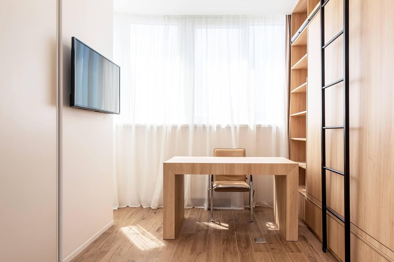 Heroad Papel de contacto de madera natural para gabinetes, papel de contacto realista de grano de madera clara, papel tapiz autoadhesivo extraíble,