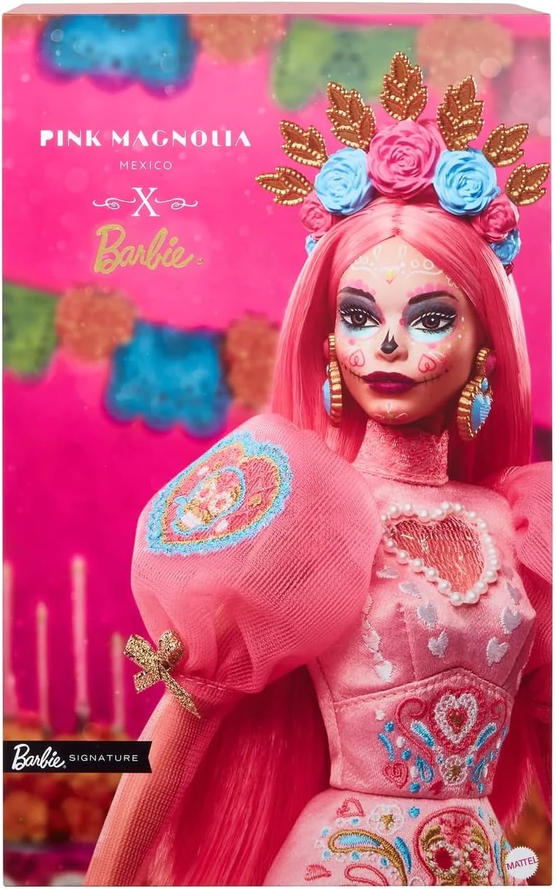 Barbie 2023 Día De Muertos x Muñeca Magnolia Rosa Edición Limitada, HJX16