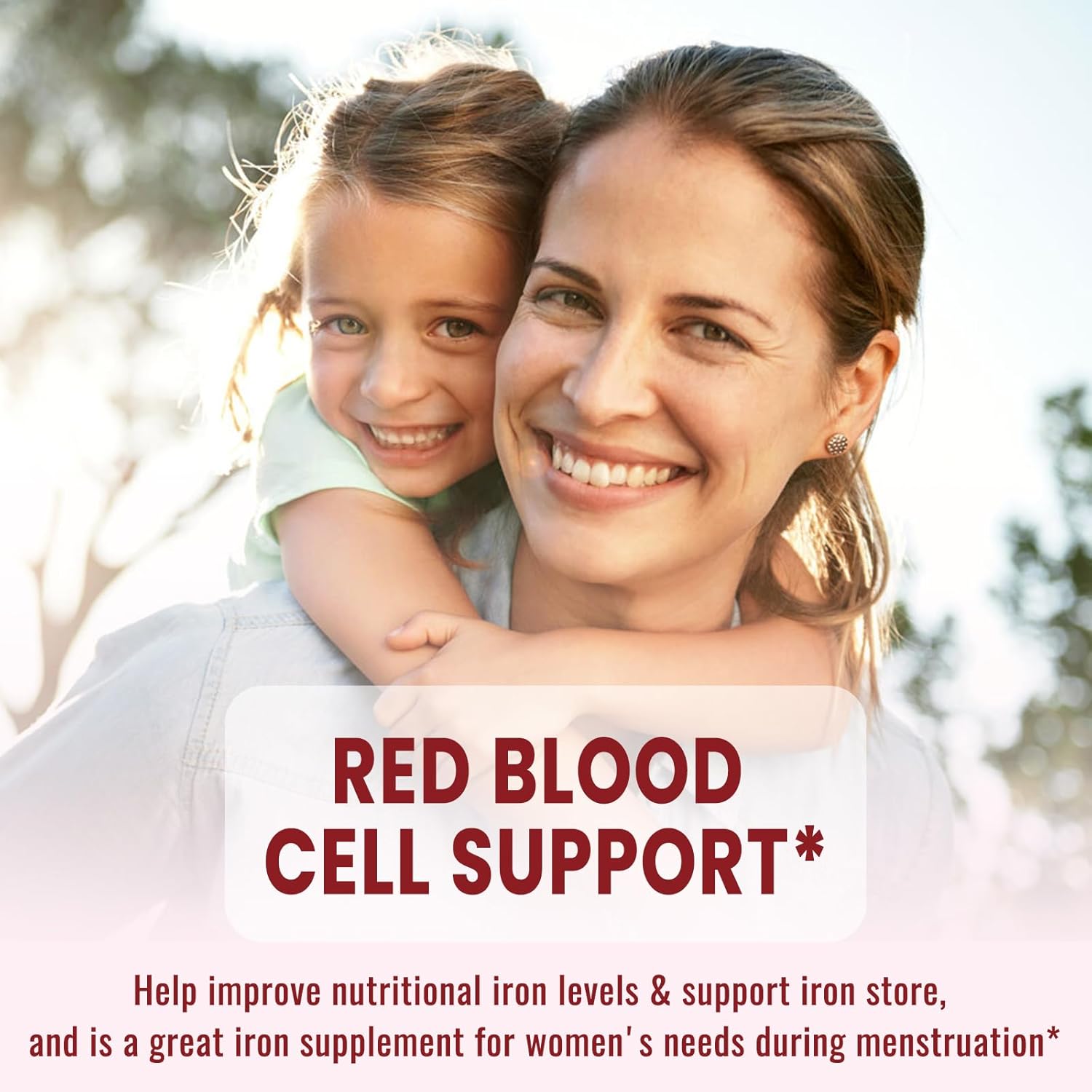 Suplemento de hierro líquido para mujeres y hombres, suplementos de hierro para anemia con folato, vitamina C, B12 para soporte de glóbulos rojos,