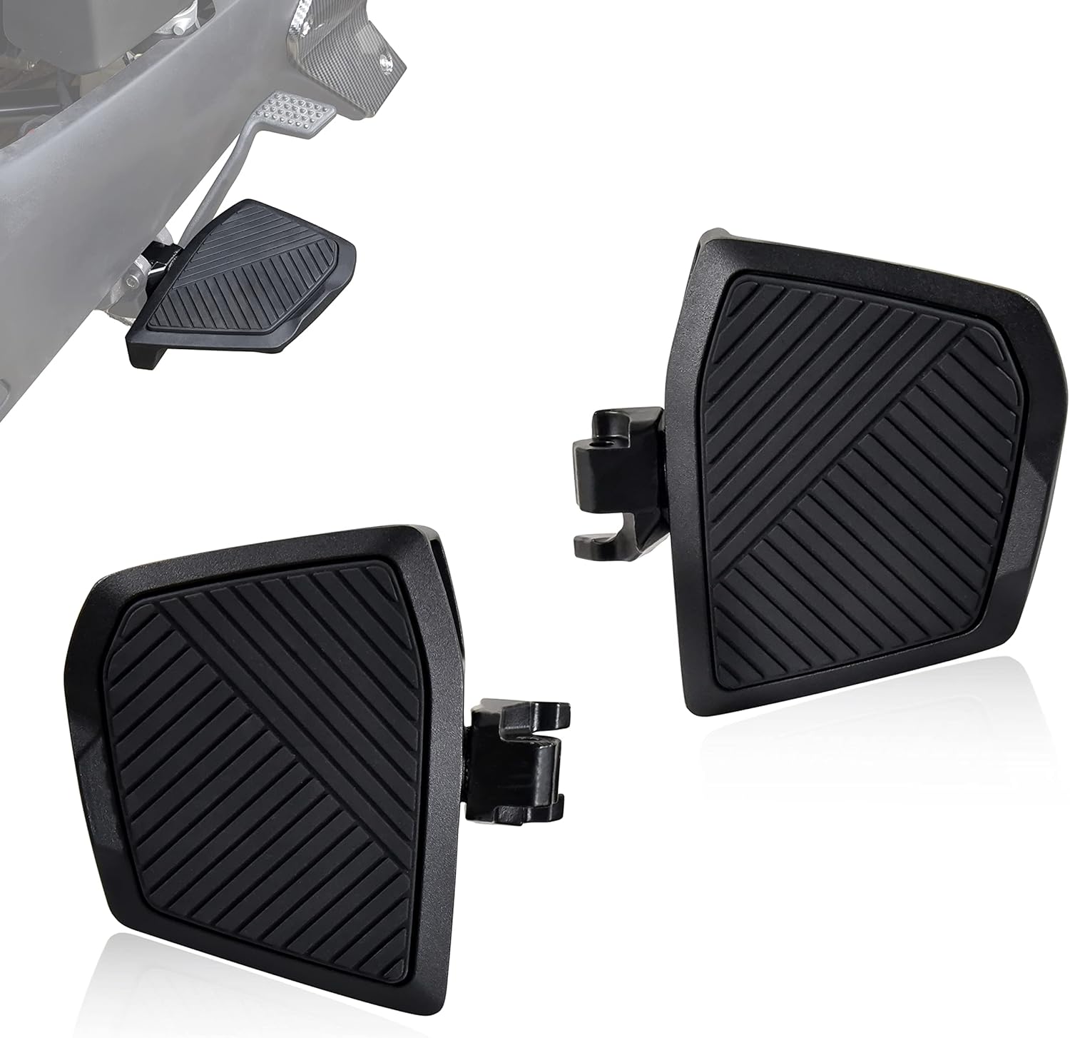 KATIMOTO Pedal de freno extendido más amplio para Can Am Ryker, pedal de clavija de freno para can-Am Ryker, todos los modelos de accesorios (2