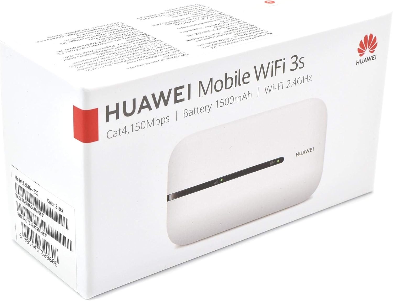 Huawei E5576-320 Mobile WiFi Negro
