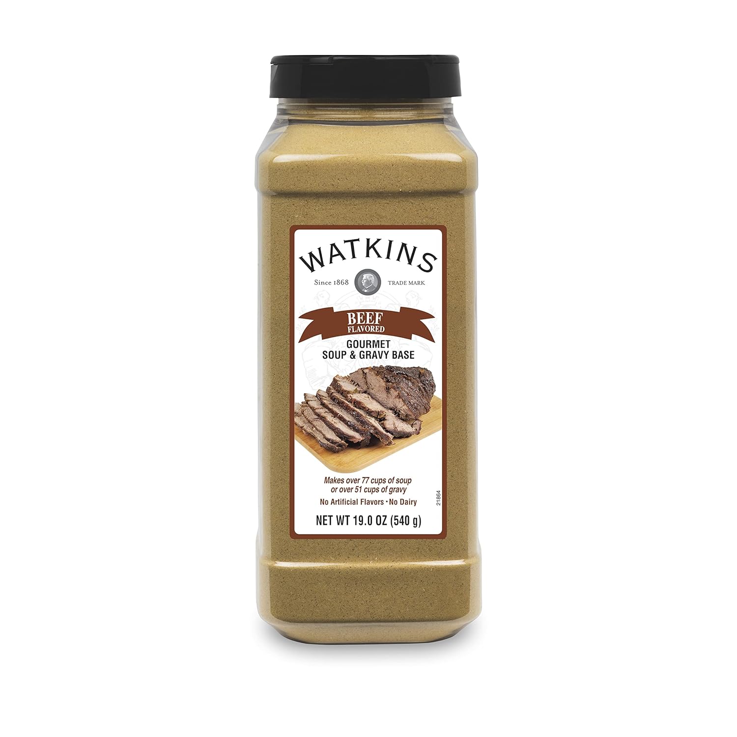 Watkins Base de sopa y salsa, carne de res, 19 onzas, 1 unidad