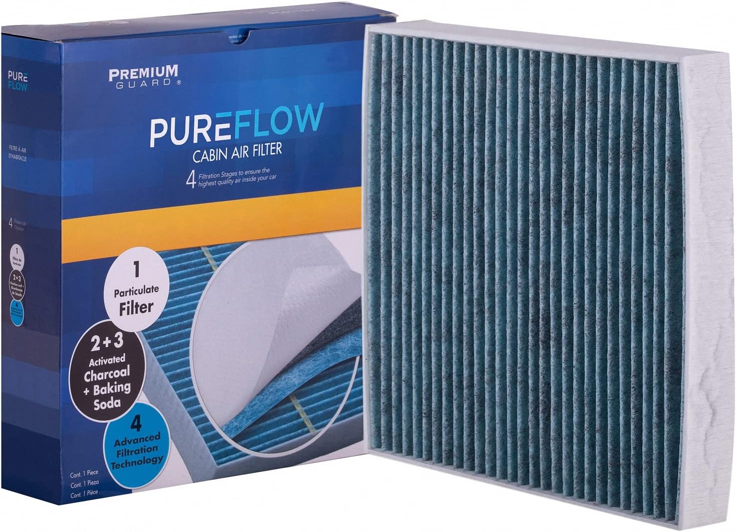 Filtro de aire de cabina Pureflow PC9958X  Compatible con Chevrolet Suburban 2020-19, Cadillac Escalade ESV 2020-15