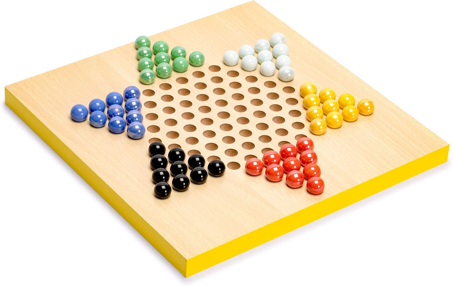 Yellow Mountain Imports Classic Games Bundle – Serpientes y escaleras de madera reversibles 2 en 1, juego de Ludo (11.3 pulgadas) y Ludo reversible