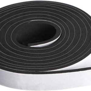 Dualplex – Rollo de tira de espuma de neopreno, 1 pulgada de ancho x 10 pies de largo x 18 pulgadas de grosor, sellado contra la intemperie, pelado Dualplex – Rollo de tira de espuma de neopreno, 1 pulgada de ancho x 10 pies de largo x 18 pulgadas de grosor, sellado contra la intemperie, pelado