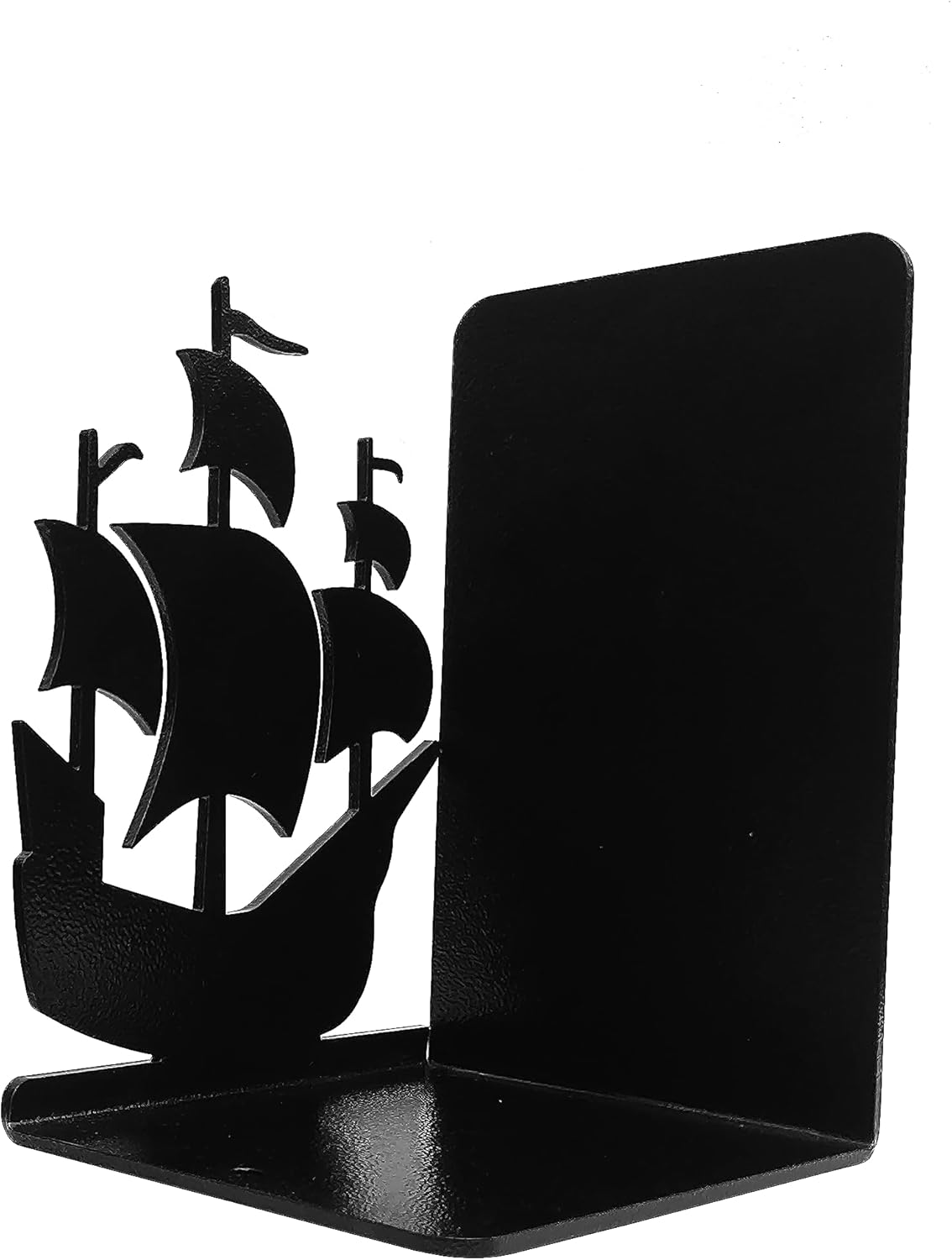 HeavenlyKraft Sujetalibros decorativos de metal para estantes, sujetalibros pirata, extremos de libros antideslizantes, tapón de libro para