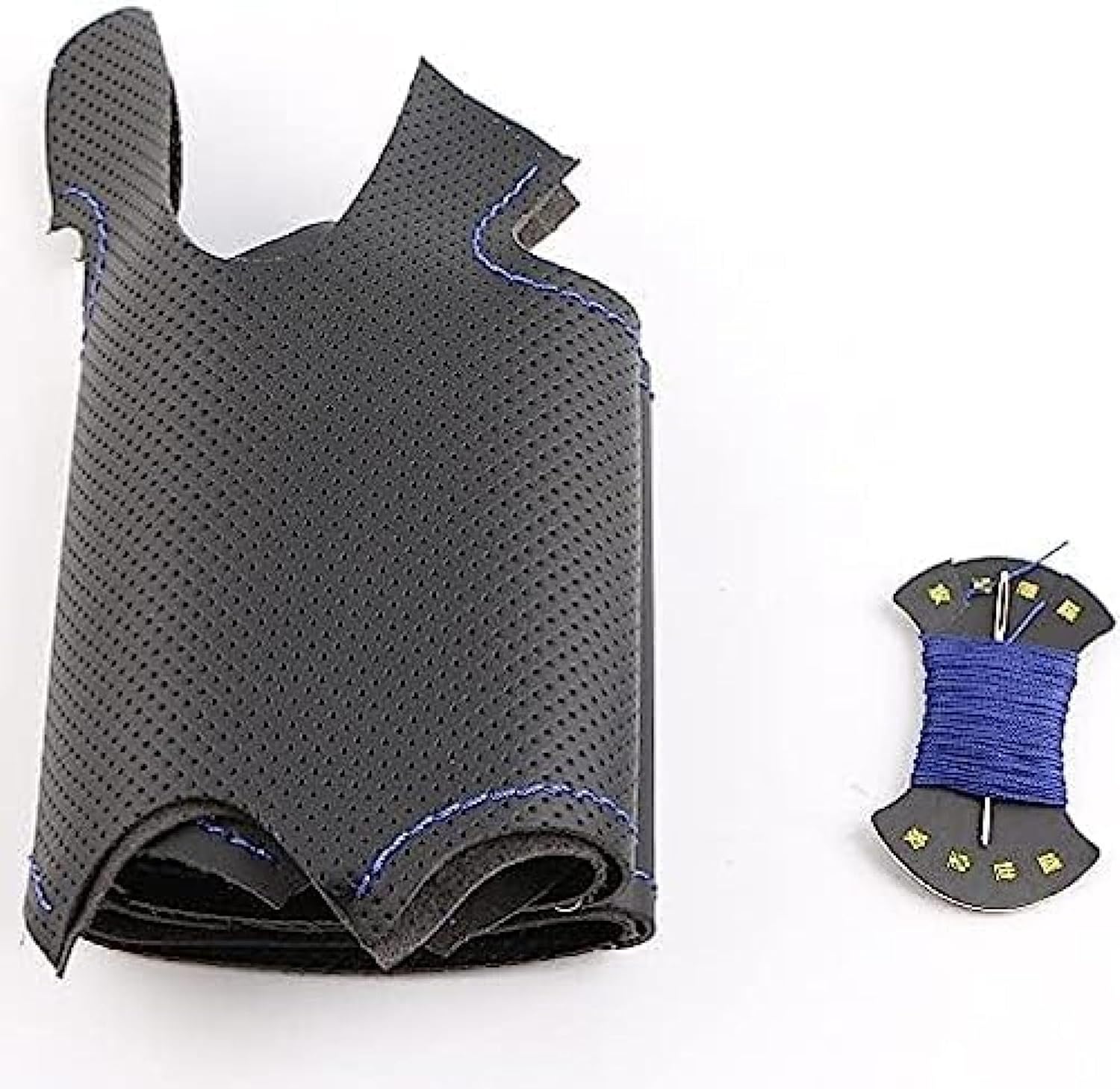 Funda para volante de costura a mano para Kia K5 Optima 2019 Cee’d Ceed 2019 para Forte Cerato (AU) 2018 Blue Line