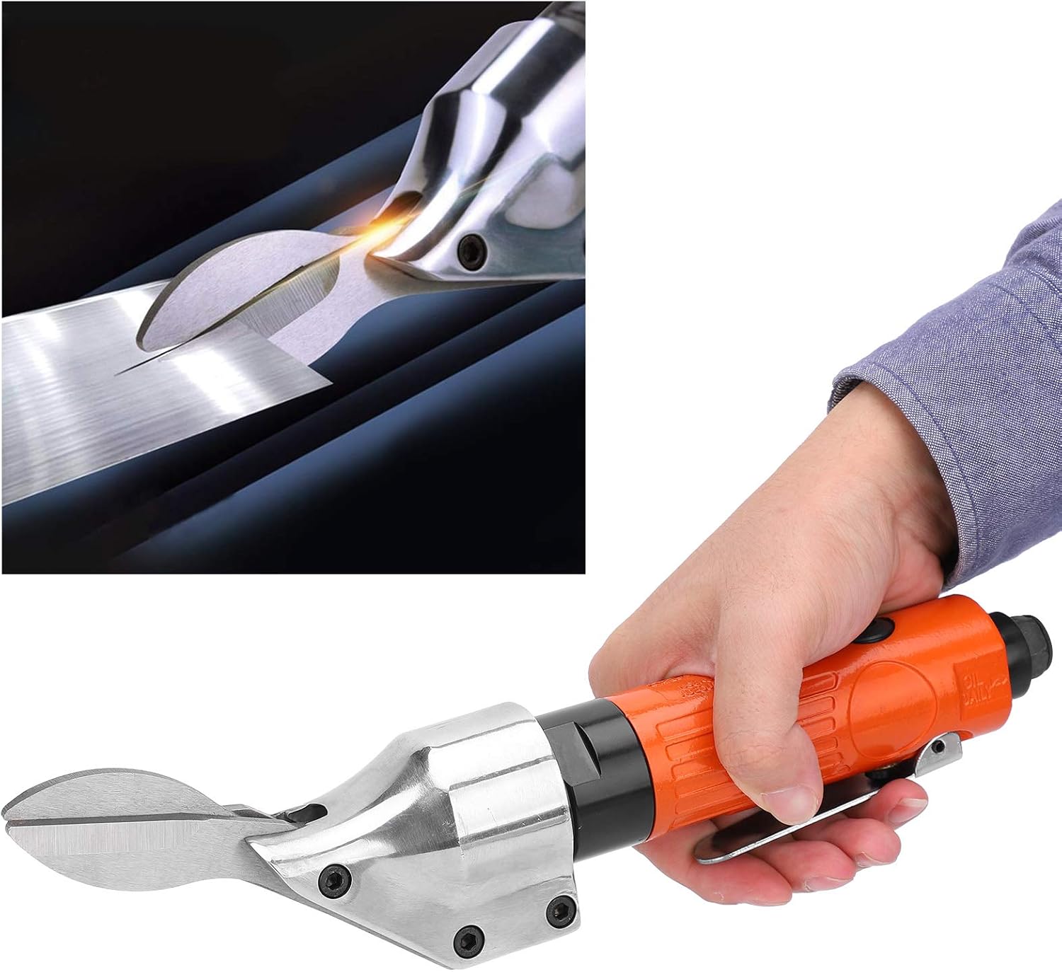 14in Heavy Duty Air Shears Power 2500rmp cortador de corte de metal neumático acero cuchilla recta tijeras herramientas industriales