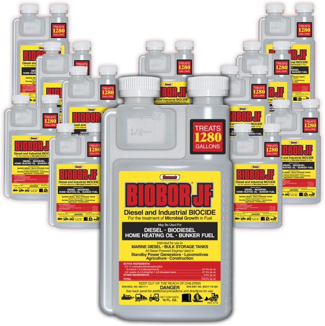 Aditivo de combustible diesel JF suplemento de biocida de combustible altamente eficaz, evita la corrosión de los tanques de combustible, aumenta la