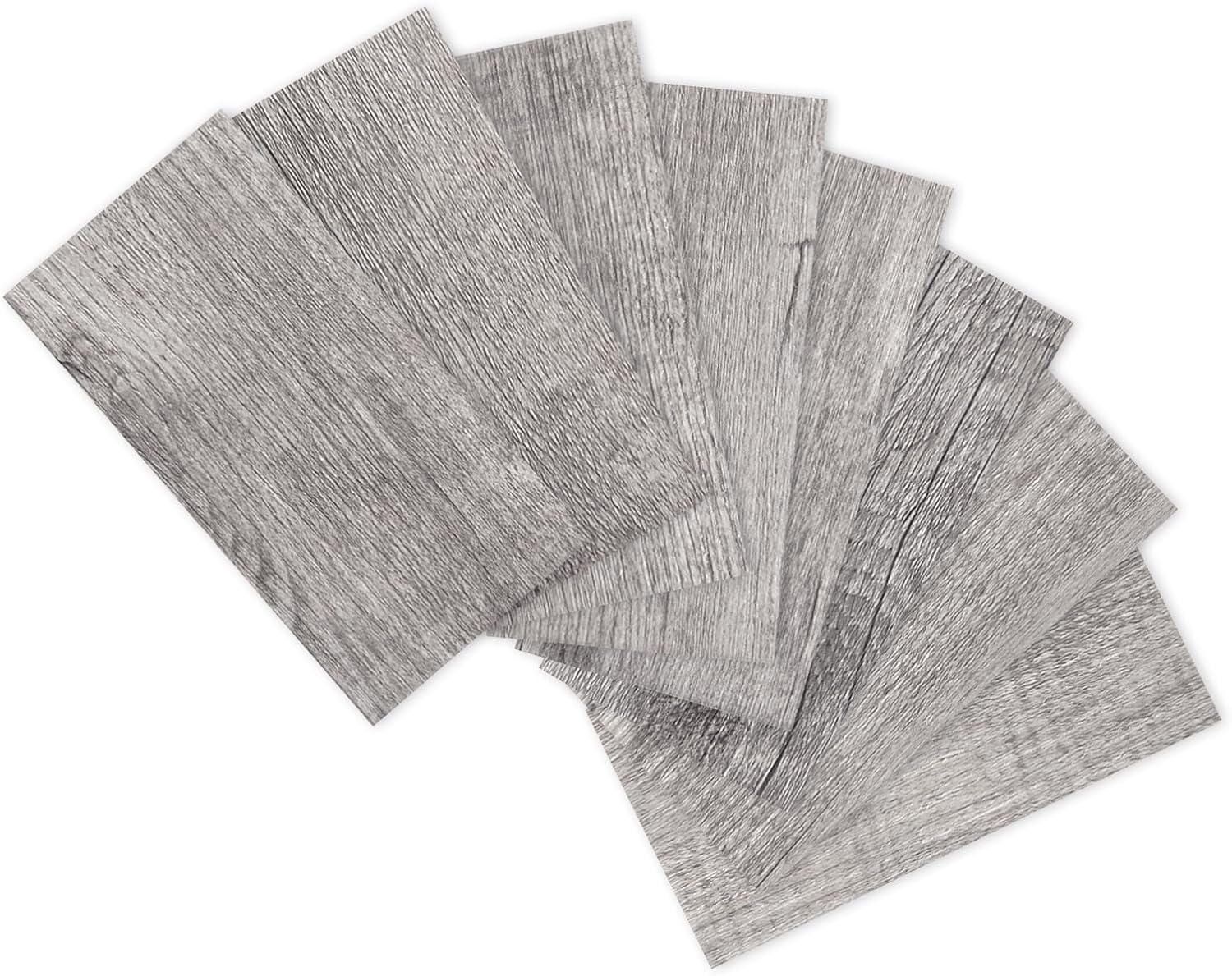 Yipscazo Azulejo de pared compuesto de PVC 3D de 3 x 6 pulgadas para despegar y pegar en azulejos para cocina, baño, lavandería, chimenea (gris