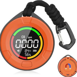 3 en 1 Detectores portátiles de monóxido de carbono para viajes, tamaño pequeño, monitor de calidad del airetemperaturahumedadCO, detector de gas, 3 en 1 Detectores portátiles de monóxido de carbono para viajes, tamaño pequeño, monitor de calidad del airetemperaturahumedadCO, detector de gas,