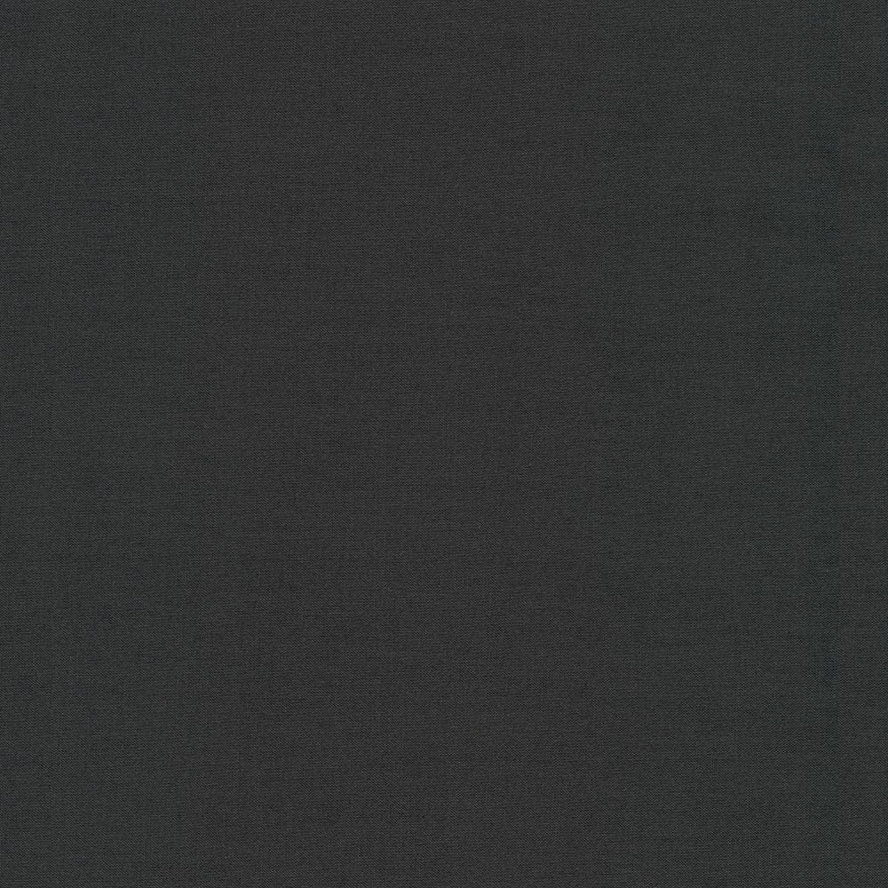 Robert Kaufman Fabrics Kona – Edredón de algodón de 108 pulgadas de ancho, color carbón