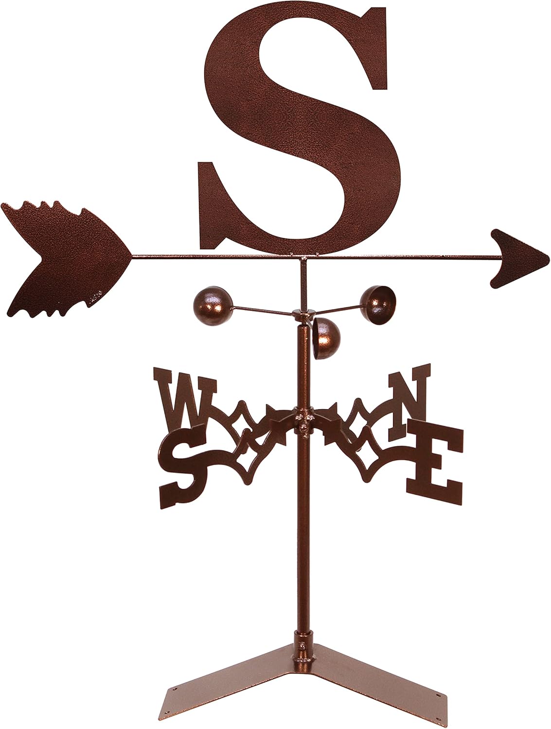 SWEN Products Veleta con monograma (soporte de techo incluido)
