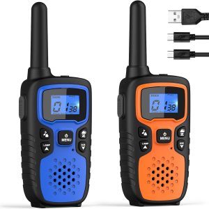 Walkie Talkies para adultos de largo alcance-Wishouse Radios de mano de 2 vías recargables, accesorios de senderismo, equipo de campamento regalo Walkie Talkies para adultos de largo alcance-Wishouse Radios de mano de 2 vías recargables, accesorios de senderismo, equipo de campamento regalo