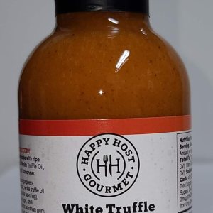 Happy Host Gourmet – Salsa picante de trufa blanca, deliciosa salsa picante hecha con chiles maduros, néctar de agave, aceite de trufa blanca, Happy Host Gourmet – Salsa picante de trufa blanca, deliciosa salsa picante hecha con chiles maduros, néctar de agave, aceite de trufa blanca,